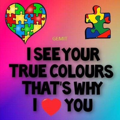 True Colours By Jess (exclusive to Gem It) - Full Drill Diamond Painting - Specially ordered for you.  Delivery is approximately 4-6 weeks