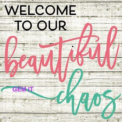 Beautiful Chaos - By Amanda - Full Drill Diamond Painting - Specially Ordered for you.  Delivery 4-6 weeks.