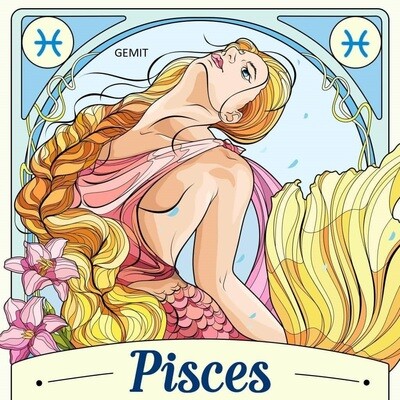 Pisces By Jess - Full Drill Diamond Painting - Specially ordered for you.  Delivery is approximately 4-6 weeks