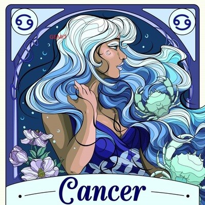 Cancer By Jess - Full Drill Diamond Painting - Specially ordered for you.  Delivery is approximately 4-6 weeks