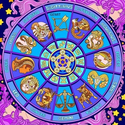 Horoscopes By Jess - Full Drill Diamond Painting - Specially ordered for you.  Delivery is approximately 4-6 weeks