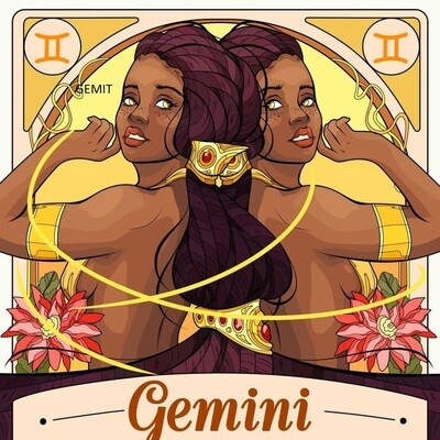 Gemini By Jess- Full Drill Diamond Painting - Specially ordered for you.  Delivery is approximately 4-6 weeks