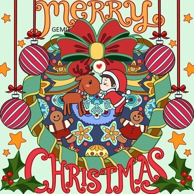 Christmas 10 By Jess - Full Drill Diamond Painting - Specially ordered for you.  Delivery is approximately 4-6 weeks