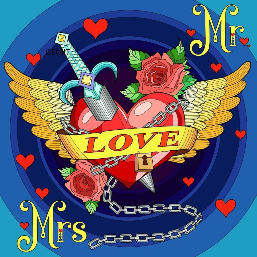 LOVE By Nicole - Full Drill Diamond Painting - Specially ordered for you.  Delivery is approximately 4-6 weeks