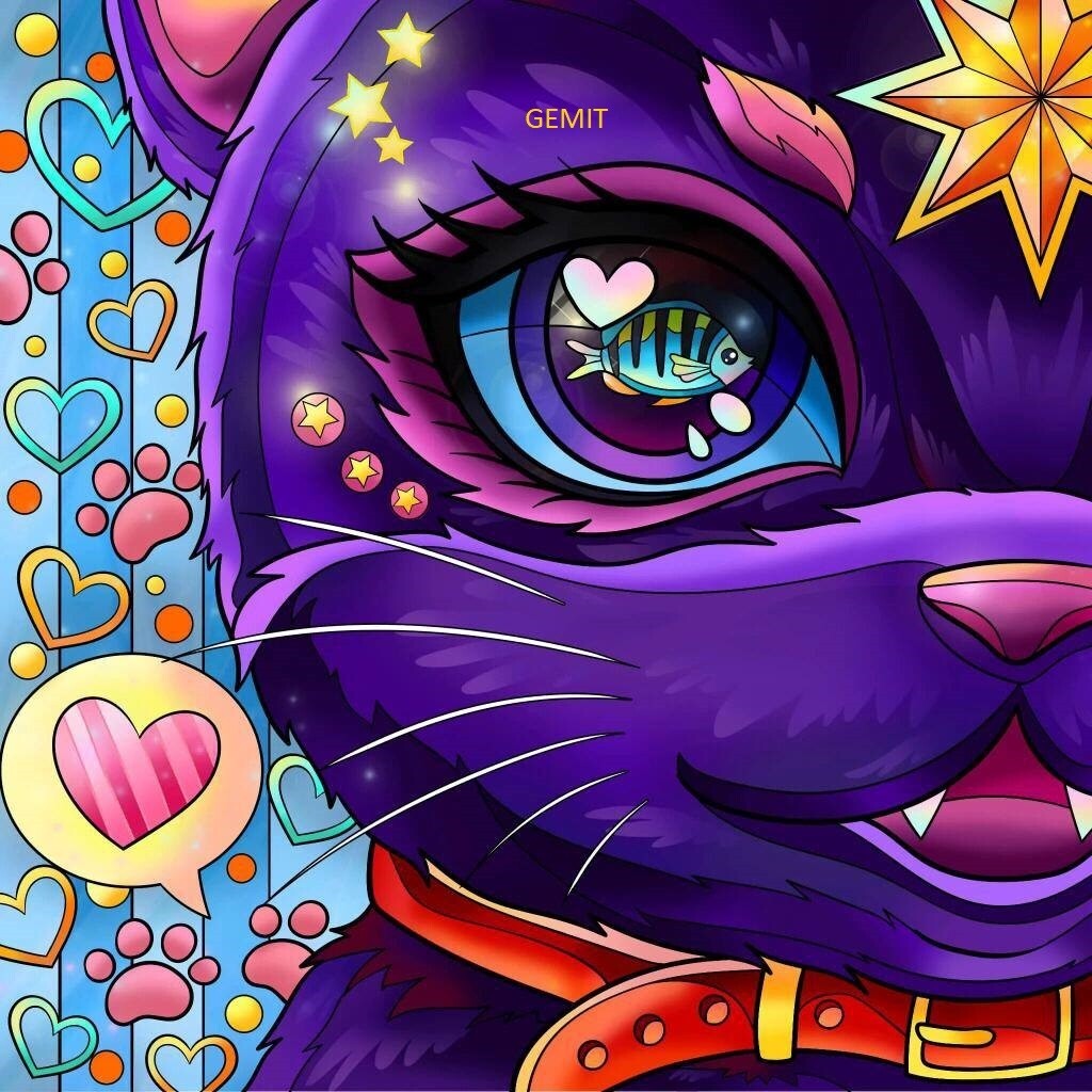 Cat By Jess - Full Drill Diamond Painting - Specially ordered for you. Delivery is approximately 4-6 weeks