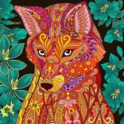Fox By Jess - Full Drill Diamond Painting - Specially ordered for you.  Delivery is approximately 4-6 weeks
