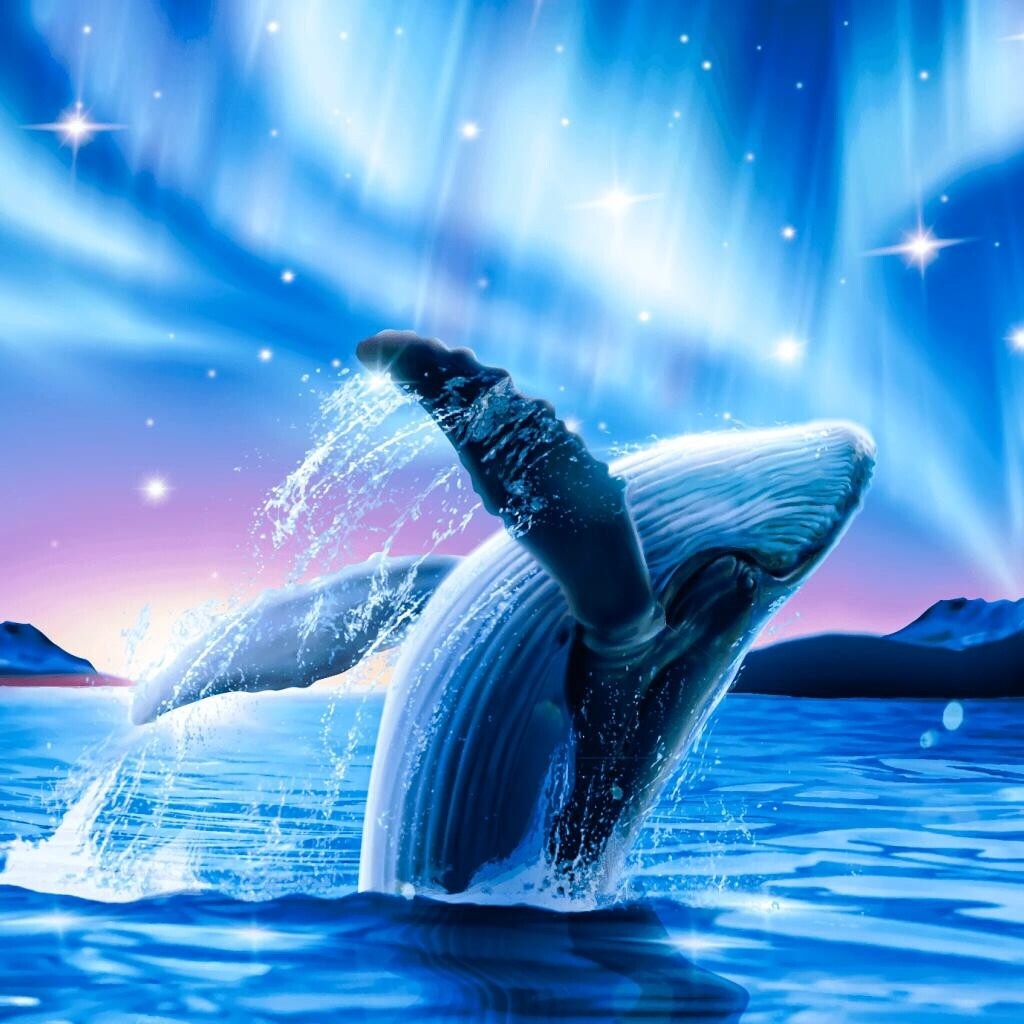 Whale 2 By Jess - Full Drill Diamond Painting - Specially ordered for you.  Delivery is approximately 4-6 weeks