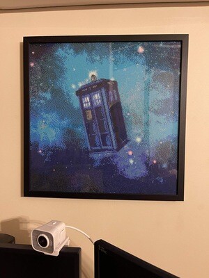 Dr Who Tardis by Barbara Staader