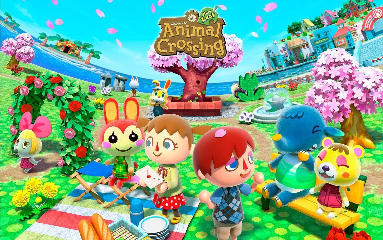 Animal Crossing - 30 x 40cm Full Drill (Square) Diamond Painting Kit - Currently in stock