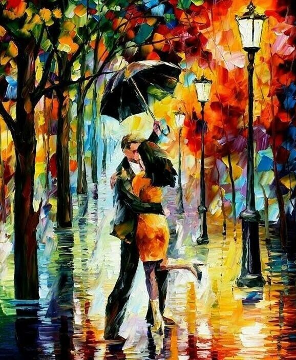 Autumn Rain - Full Drill Diamond Painting - Specially ordered for you. Delivery is approximately 4 - 6 weeks.