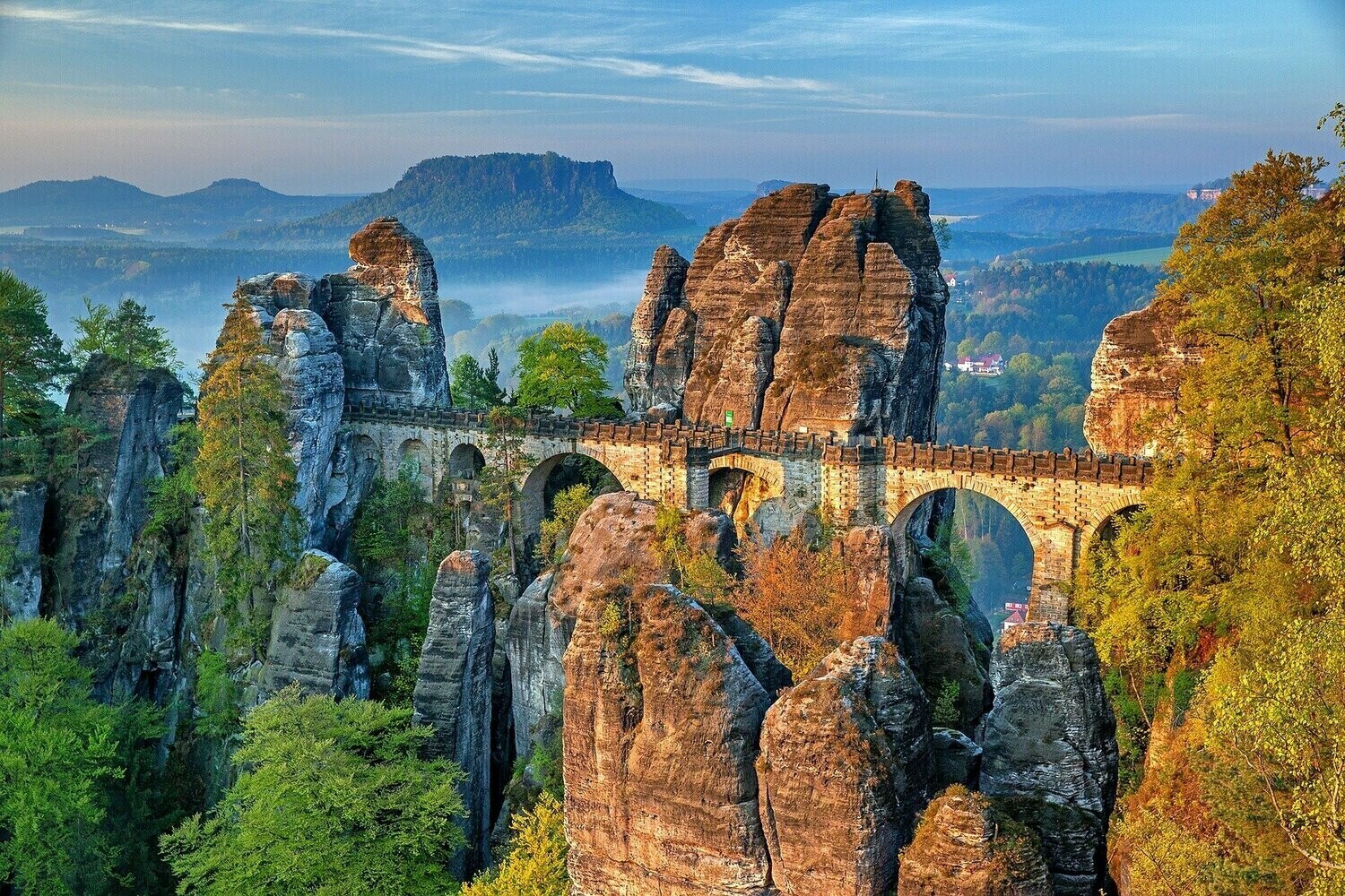 Bastei Bridge - Full Drill Diamond Painting - Specially ordered for you. Delivery is approximately 4 - 6 weeks.