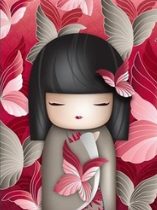 China Doll 03 - Full Drill Diamond Painting - Specially ordered for you. Delivery is approximately 4 - 6 weeks.