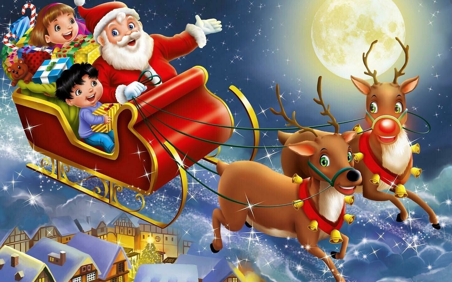 Christmas 14 - Full Drill Diamond Painting - Specially ordered for you. Delivery is approximately 4 - 6 weeks.