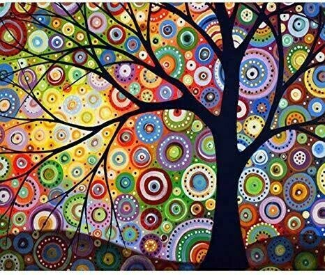 Circle Tree - Full Drill Diamond Painting - Specially ordered for you. Delivery is approximately 4 - 6 weeks.