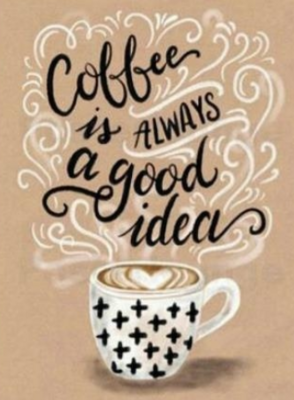 Coffee 03 - Full Drill Diamond Painting - Specially ordered for you. Delivery is approximately 4 - 6 weeks.