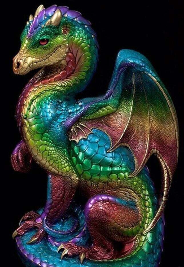 Dragon 03 - Full Drill Diamond Painting - Specially ordered for you. Delivery is approximately 4 - 6 weeks.