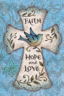 Faith Hope And Love - Full Drill Diamond Painting - Specially ordered for you. Delivery is approximately 4 - 6 weeks.