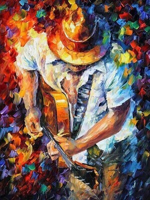 Guitar Man - Specially ordered for you. Delivery is approximately 4 - 6 weeks.
