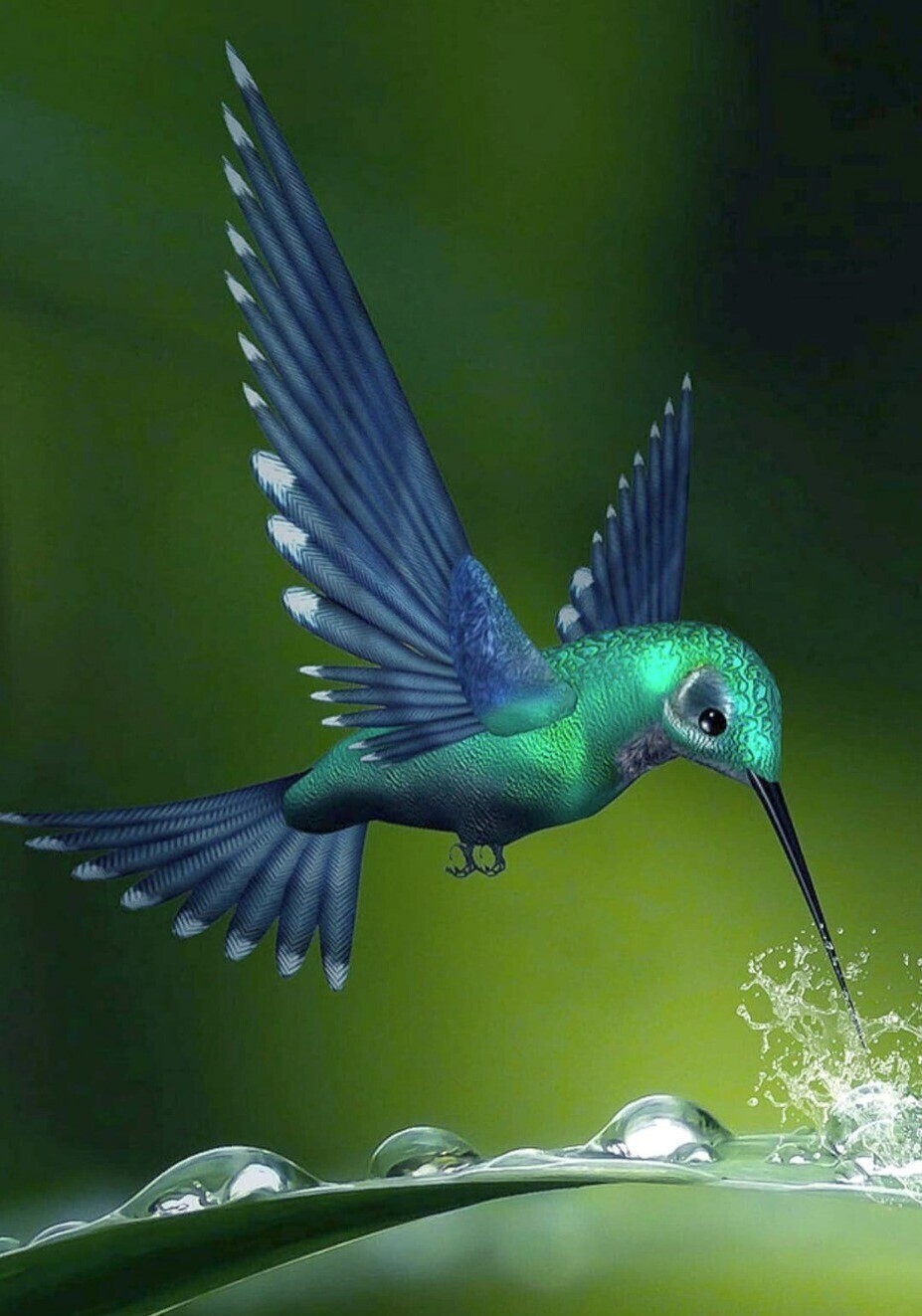 Hummingbird Water - Specially ordered for you. Delivery is approximately 4 - 6 weeks.