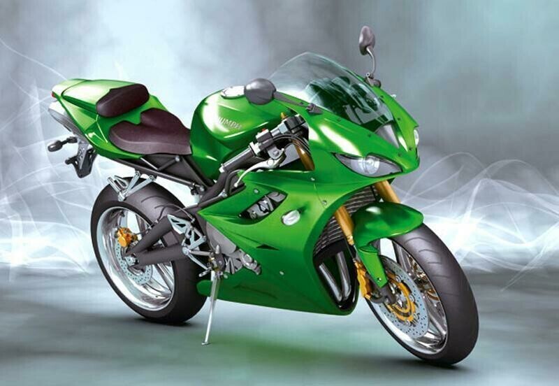 Motorcycle 01 - Specially ordered for you. Delivery is approximately 4 - 6 weeks.