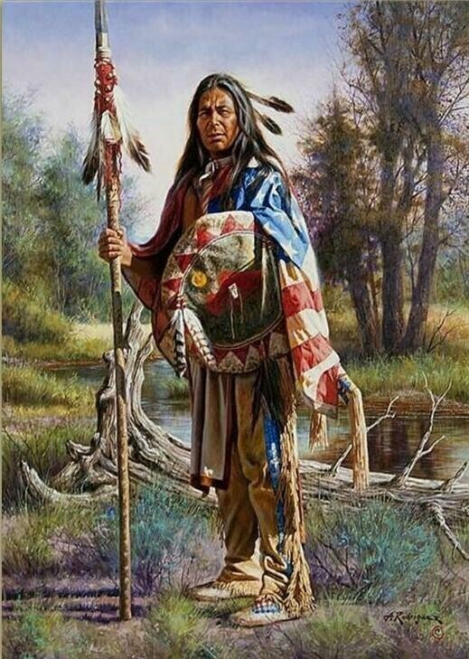 Native American 01 - Specially ordered for you. Delivery is approximately 4 - 6 weeks.