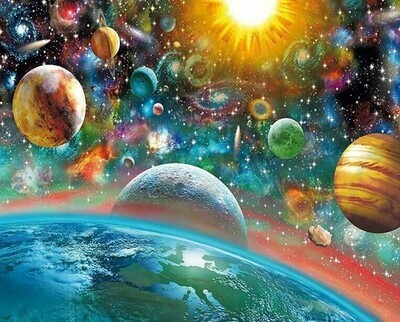 Planets 02 - Specially ordered for you. Delivery is approximately 4 - 6 weeks.