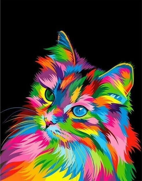 Rainbow Animals 09 - Specially ordered for you. Delivery is approximately 4 - 6 weeks.