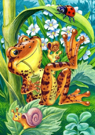 Relaxed frog - Specially ordered for you. Delivery is approximately 4 - 6 weeks.