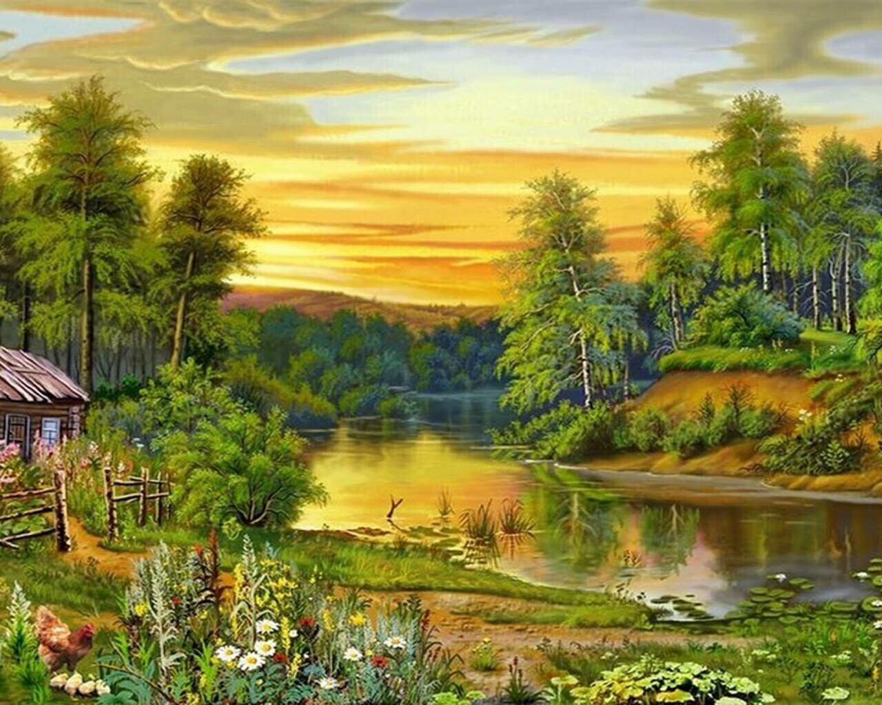 Scenery Artwork 06 - Specially ordered for you. Delivery is approximately 4 - 6 weeks.