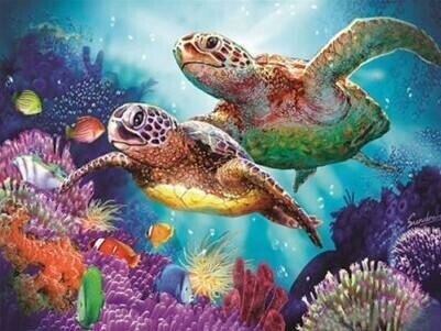 Sea Turtles - Specially ordered for you. Delivery is approximately 4 - 6 weeks.