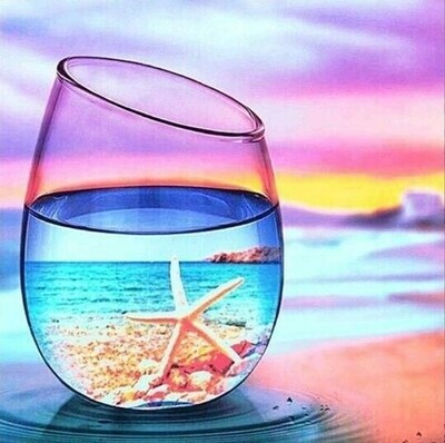 Beach Glass - Full Drill Diamond Painting - Specially ordered for you. Delivery is approximately 4 - 6 weeks.