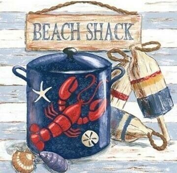 Beach Shack - Full Drill Diamond Painting - Specially ordered for you. Delivery is approximately 4 - 6 weeks.