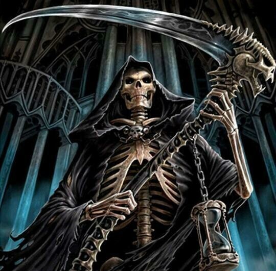 Grim Reaper 02 - Full Drill Diamond Painting - Specially ordered for you. Delivery is approximately 4 - 6 weeks.