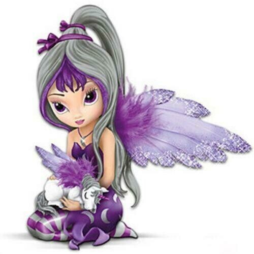 Little Purple Fairy - Full Drill Diamond Painting - Specially ordered for you. Delivery is approximately 4 - 6 weeks.