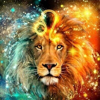Leo - Full Drill Diamond Painting - Specially ordered for you. Delivery is approximately 4 - 6 weeks.