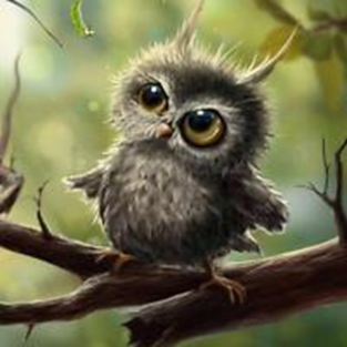 Little Owl - Full Drill Diamond Painting - Specially ordered for you. Delivery is approximately 4 - 6 weeks.