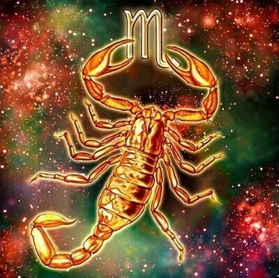 Scorpio - Full Drill Diamond Painting - Specially ordered for you. Delivery is approximately 4 - 6 weeks.