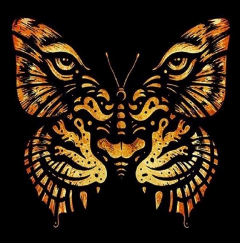 Tiger Butterfly - Full Drill Diamond Painting - Specially ordered for you. Delivery is approximately 4 - 6 weeks.