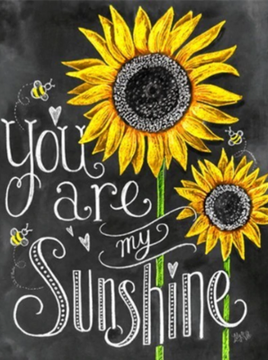 You are My Sunshine - Specially ordered for you. Delivery is approximately 4 - 6 weeks.