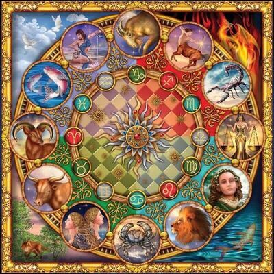 Zodiac 2 - Full Drill Diamond Painting - Specially ordered for you. Delivery is approximately 4 - 6 weeks.