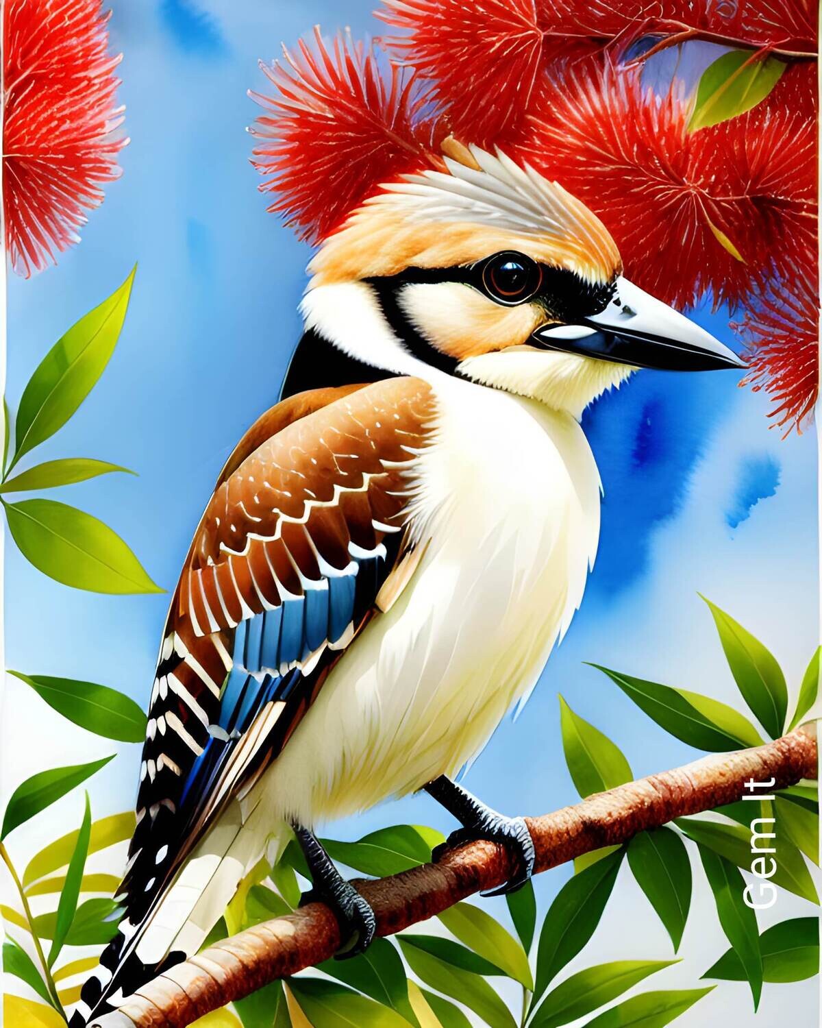Kookaburra - Specially ordered for you. Delivery is approximately 4 - 6 weeks.