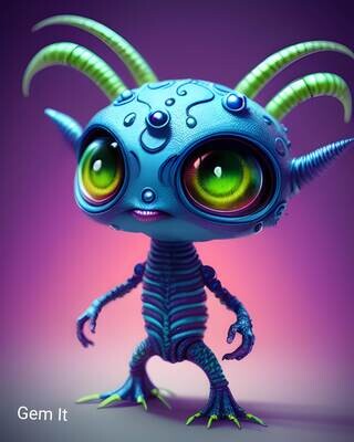 Alien Buddy 7 - Specially ordered for you. Delivery is approximately 4 - 6 weeks.