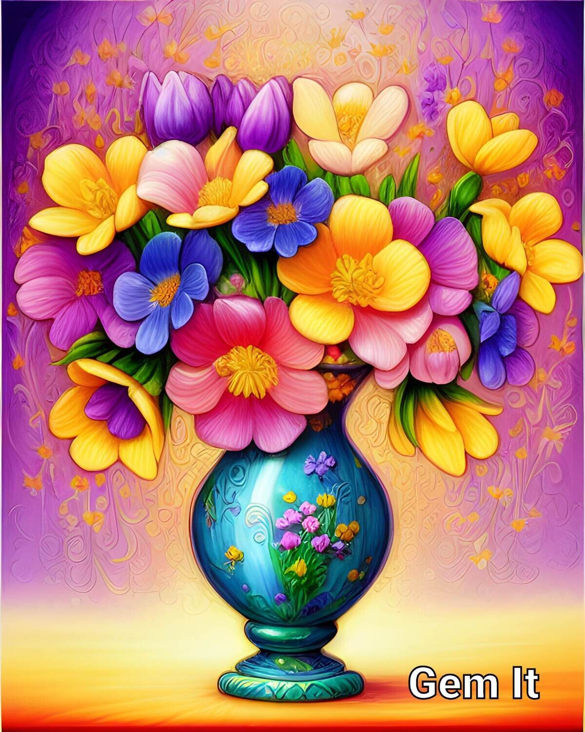 Vase of Flowers D - Specially ordered for you. Delivery is approximately 4 - 6 weeks.