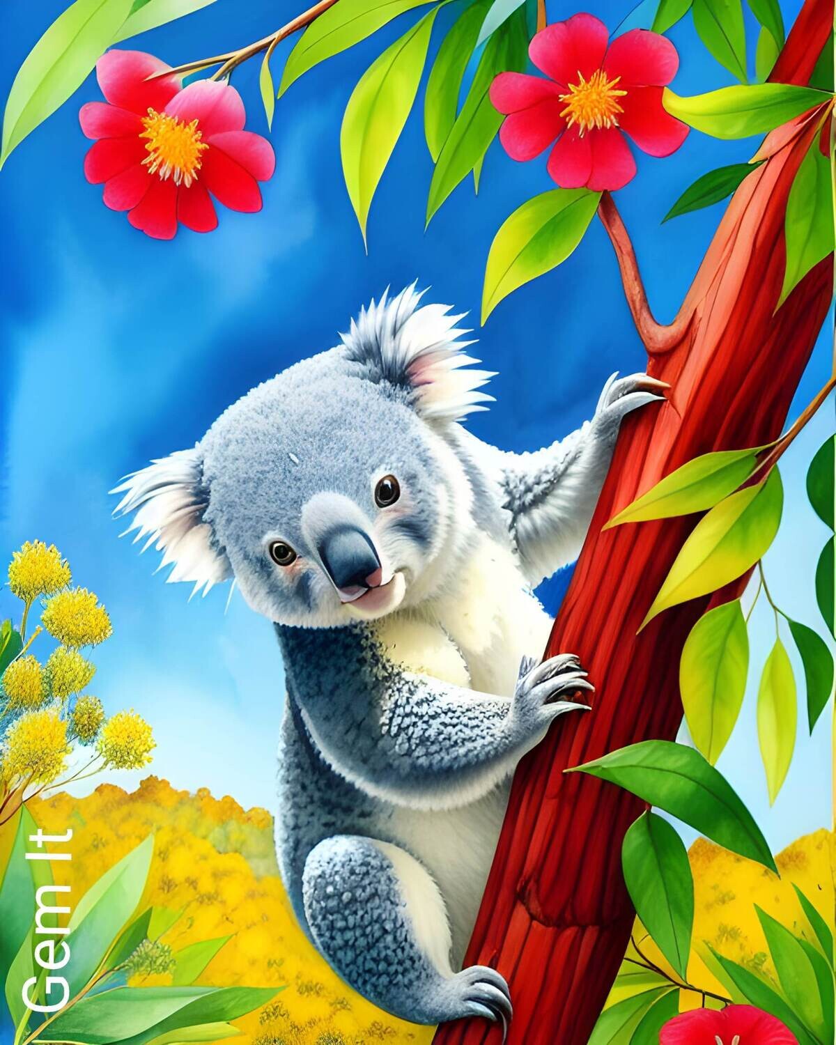 Cute Koala - Specially ordered for you. Delivery is approximately 4 - 6 weeks.