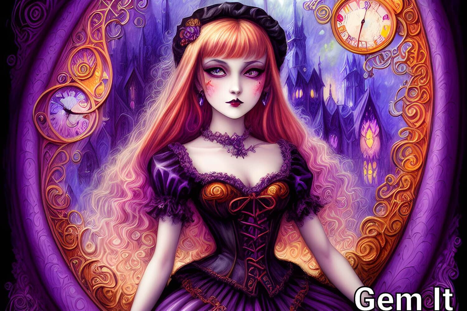 Gothic Girl 7  - Specially ordered for you. Delivery is approximately 4 - 6 weeks.