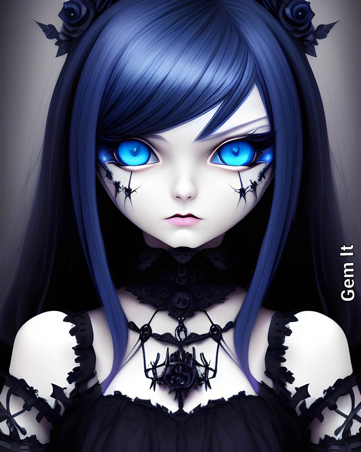 Gothic Girl 3  - Specially ordered for you. Delivery is approximately 4 - 6 weeks.