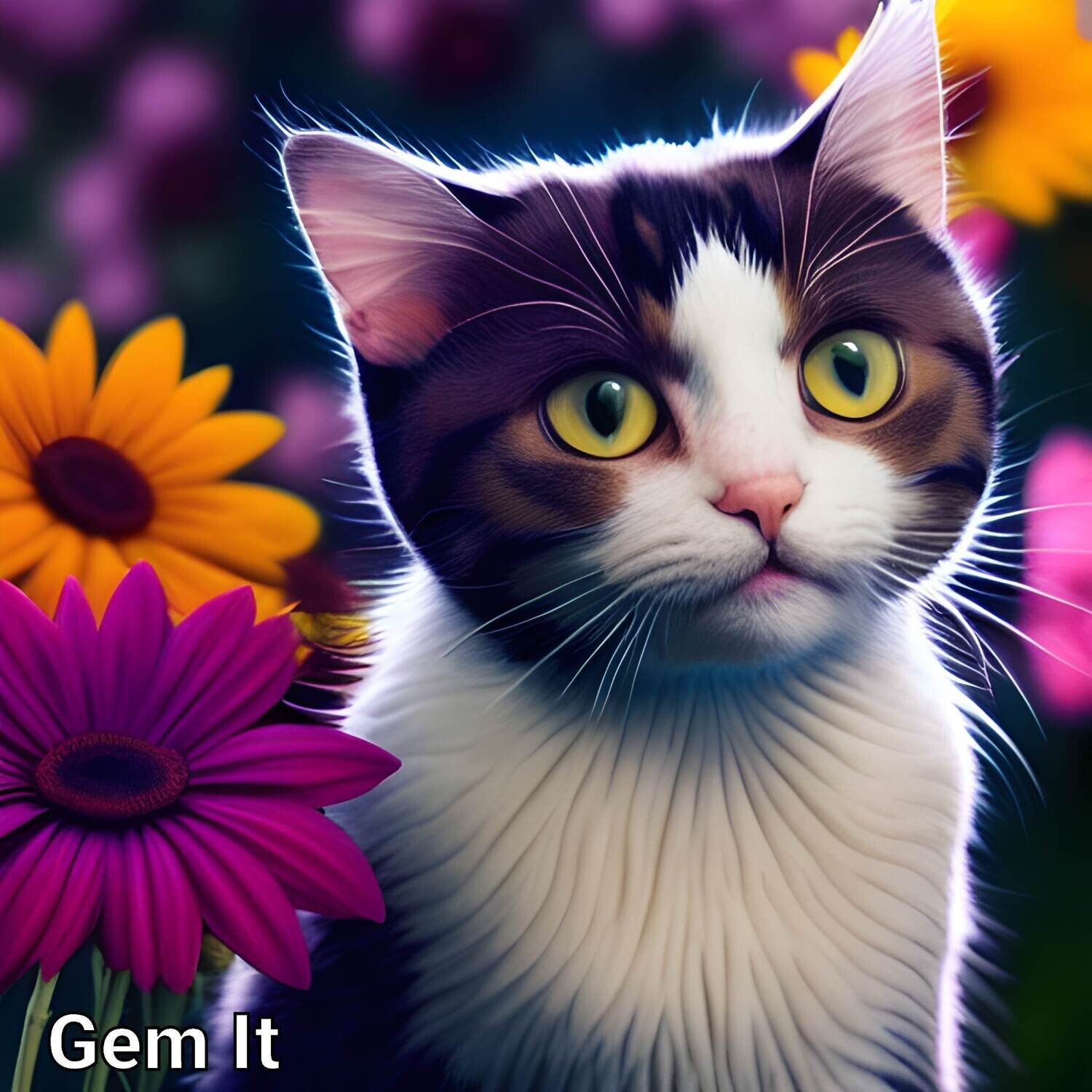 Kitten in Flowers 2 - Full Drill Diamond Painting - Specially ordered for you. Delivery is approximately 4 - 6 weeks.