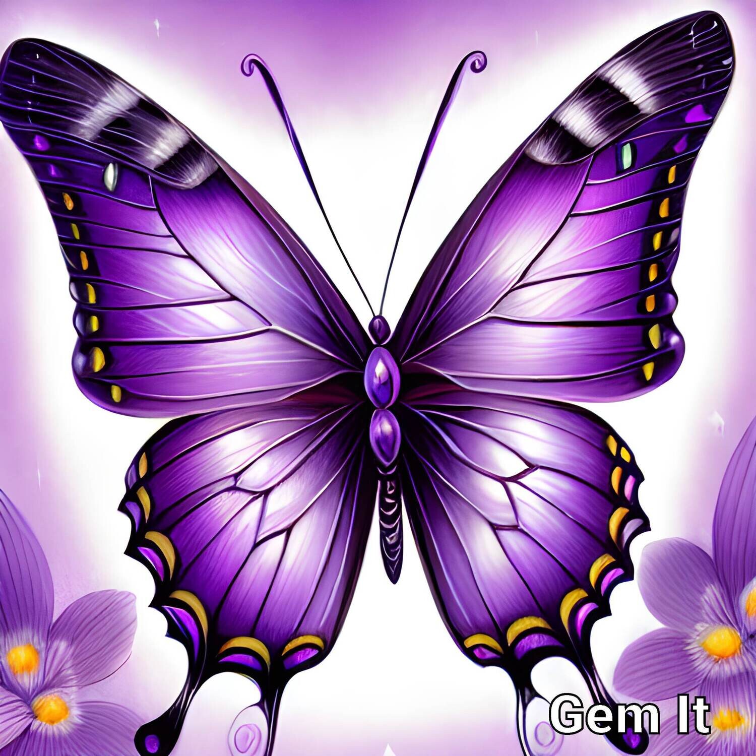 Big Butterfly 1 - Full Drill Diamond Painting - Specially ordered for you. Delivery is approximately 4 - 6 weeks.
