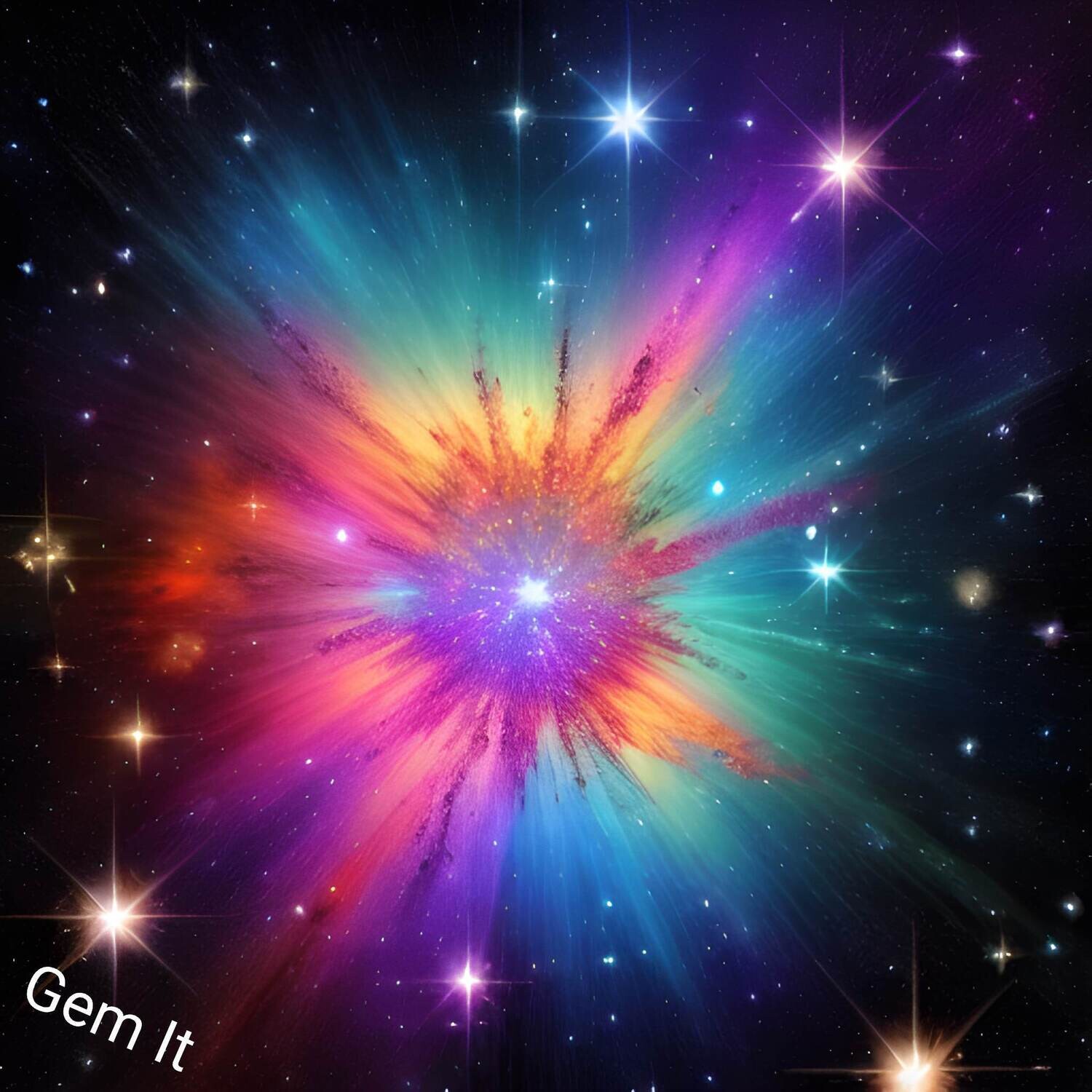 Exploding star A - Full Drill Diamond Painting - Specially ordered for you. Delivery is approximately 4 - 6 weeks.
