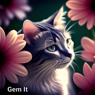 Kitten in Flowers 3 - Full Drill Diamond Painting - Specially ordered for you. Delivery is approximately 4 - 6 weeks.
